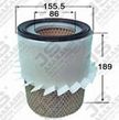 Фильтр воздушный JS ASAKASHI A3015J