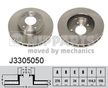 Диск тормозной NIPPARTS J3305050