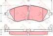 Колодки тормозные TRW GDB3171 CHEVROLET LACETTI 05- / DAEWOO NUBIRA 03- / NEXIA 16V / ESPERO
