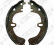 Колодки тормозные SAT ST0449512210 TOYOTA COROLLA, SPRINTER, CARIB, RAUM 91-02