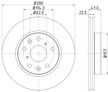 Диск тормозной NISSHINBO ND9001K FIAT, SUZUKI SEDICI , SX4 , SX4  ND9001K