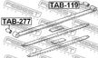 Сайлентблок TOYOTA 9038914037 TOYOTA HiAce,LiteAce