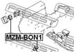 Подушка двигателя FEBEST MZMBON1