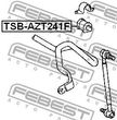 Втулка стабилизатора FEBEST TSBAZT241F (D21) TOYOTA CALDINA 2002-