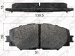 Колодки тормозные SAT ST0446512610 TOYOTA PREMIO / ALLION 05-12 / RAV 4 05- / COROLLA 06-13