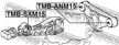 Сайлентблок FEBEST TMBSXM15 TOYOTA ESTIMA 2006-