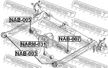 Сайлентблок FEBEST NAB007