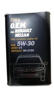 Масло моторное RENAULT/NISSAN 5W30 C4/RN синт (1л)