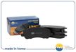 Колодки тормозные AMD AMDBF381 MITSUBISHI OUTLANDER 05-12, MITSUBISHI COLT CY2A 07-, MITSUBISHI LANC
