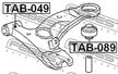 Сайлентблок FEBEST TAB089 TOYOTA GAIA 1998-2004