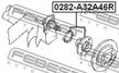 Ступица FEBEST 0282A32A46R