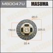 Диск сцепления MASUMA MBD047U MITSUBISHI Chariot