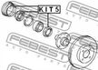 Сальник FEBEST KIT5 (к-т) 50.5X66.05X7.5X12 TOYOTA COROLLA