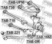 Сайлентблок TOYOTA 4872522180