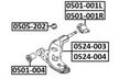 Сайлентблок MAZDA GE4T3446YD