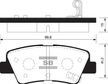 Колодки тормозные SANGSIN BRAKE SP1401 HYUNDAI SOLARIS 10-17 / ELANTRA V 11-16 / i30 12-17 / i40 11-