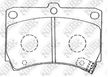 Колодки тормозные MADFIL PN5232 MAZDA DEMIO DW / KIA RIO 00-05