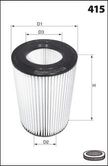 Фильтр воздушный HONDA 17220-PNA-003