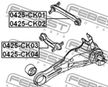 Тяга подвески FEBEST 0425CK03
