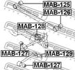 Сайлентблок MITSUBISHI MR151936