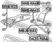 Сайлентблок MITSUBISHI MR594320