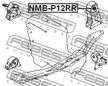 Подушка двигателя NISSAN 11320AU405