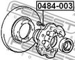 Шпилька колесная MITSUBISHI MB301509