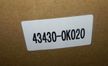 Привод GENERAL PARTS 434300K020 TOYOTA FORTUNER GGN50, GGN50L / HILUX GGN25, KUN25