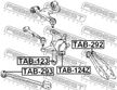 Сайлентблок FEBEST TAB293 INFINITI 2002-2004