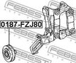 Ролик натяжной TOYOTA 8844026090 TOYOTA Dyna,Hiace,Land Cruiser,Delivery,Regius