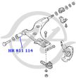 Сайлентблок HANSE HR811114