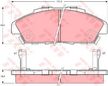 Колодки тормозные TRW GDB996 HONDA ACCORD (CE, CF) 96-98 2,2i 54,3X141,2X19
