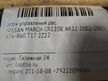Блок управления ДВС NISSAN MARCH CR12DE (Контрактный) 10474