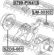 Подшипник FEBEST LM30302