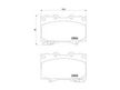 Колодки тормозные GBS GC02147DM