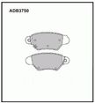 Колодки тормозные ALLIED NIPPON ADB3750
