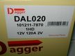 Генератор DAGGER DAL020 1HDFTE, HDJ101 120A