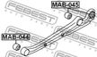 Сайлентблок FEBEST MAB045