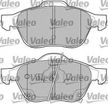 Колодки тормозные VALEO 598653