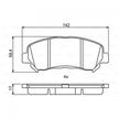 Колодки тормозные AKOK G1132NF NISSAN X-TRAIL 31 / QASHQAI 10-