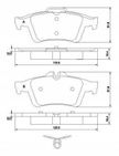Колодки тормозные GBS GC03081D MAZDA 3 2003-