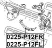 Тяга подвески FEBEST 0225P12FL