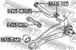 Рычаг MITSUBISHI MR403485