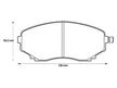 Колодки тормозные GBS GC03062D MAZDA MPV 95-99