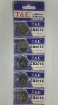 Батарейка T&E CR2016
