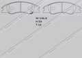 Колодки тормозные AMIWA WD11157S KIA CERATO 2004-