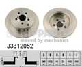 Диск тормозной NIPPARTS J3312052 TOYOTA AVENSIS 250 задний