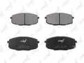 Колодки тормозные LYNXAUTO BD4404 HYUNDAI i30 2007-2012, KIA CEED 2006-, KIA CERATO 2009-
