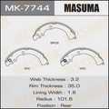 Колодки тормозные MASUMA MK7744 SUBARU IMPREZA GC1 1992-2000, GC2 1996-2000, GF4 1993-1996, GF6 1992 26298AA000