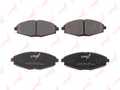 Колодки тормозные LYNXAUTO BD1801 CHEVROLET LANOS 2005, CHEVROLET SPARK 2000-2010 96273708